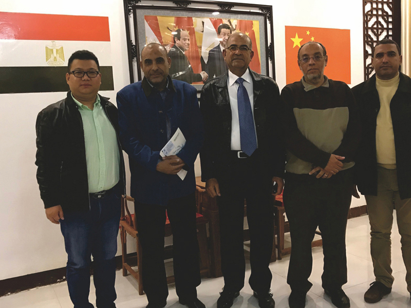 與埃及客戶(hù)簽訂合同